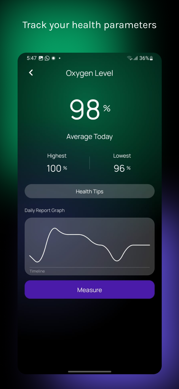Device pairing screen